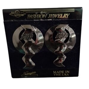 Harley Davidson Vintage Earrings